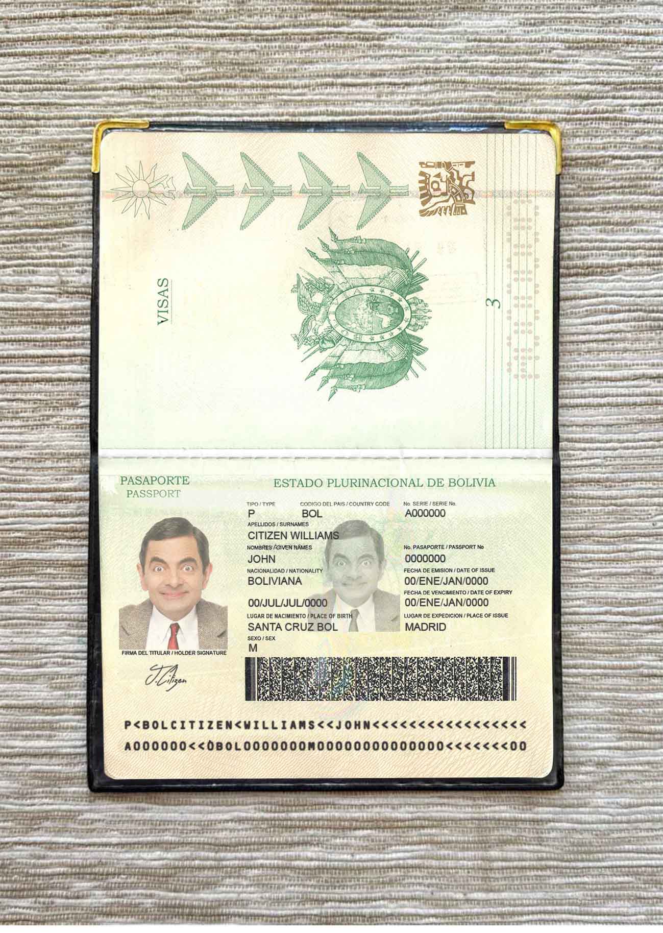 bolivia passport