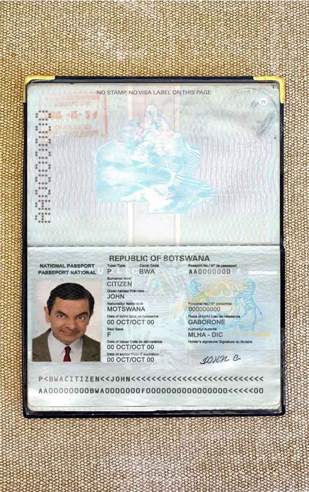 botswana passport