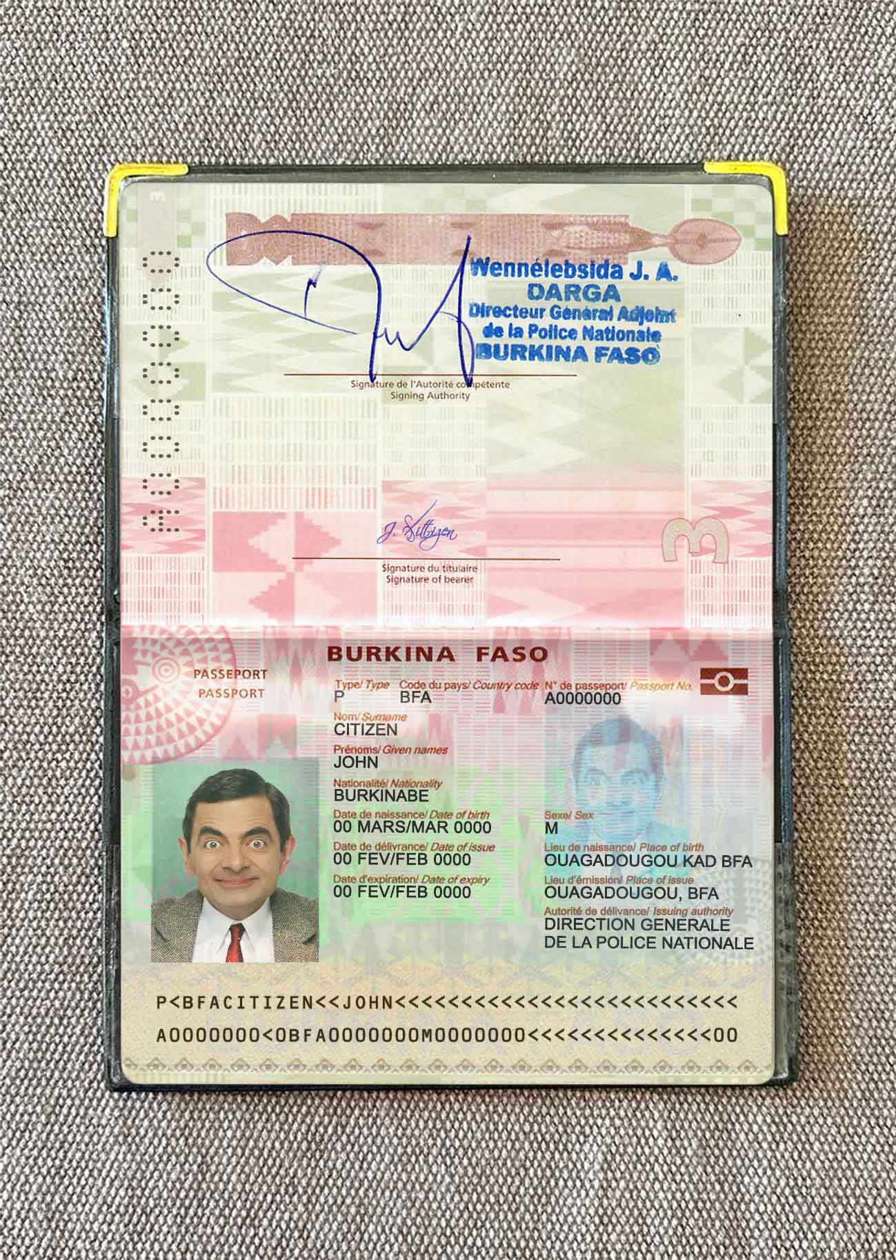 burkinafaso passport